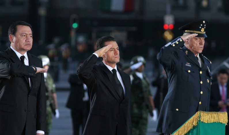 Peña Nieto conmemoró a víctimas del sismo de 1985