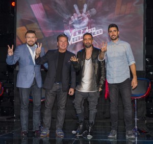 Poncho Lizárraga, Ricardo Montaner, Mario Domm y Alex Ubago se integran al elenco del reality. Foto: Suministrada