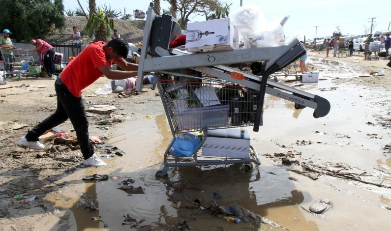 Declaran a Baja California Sur en emergencia extraordinaria por Odile