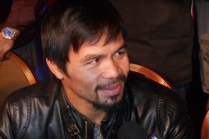 Pacquiao, quien no pelea desde que perdió con Floyd Mayweather Jr. el pasado 2 de mayo en el mismo lugar, se recuperó de una lesión en el hombro derecho y está listo para buscar un triunfo en su adiós,Foto: Notimex