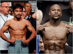 "Los espectadores merecen esa pelea. Es momento de realizar esa pelea", dijo Pacquiao sobre un posible enfrentamiento con Mayweather Jr. Foto: AP