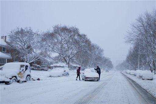 Feroz tormenta de nieve azota Nueva York