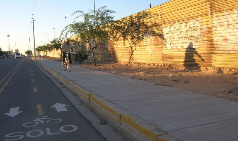 Muro de acero, parte de cotidianidad de residentes fronterizos