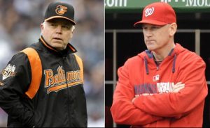 Buck Showalter y Matt Williams. Foto: AP