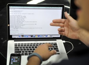 El evento del fin de semana incluye capacitación en la recolección y visualización de datos. Foto: AP