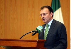 Luis Videgaray Caso. En el ojo del huracán. Foto: Agencia Reforma