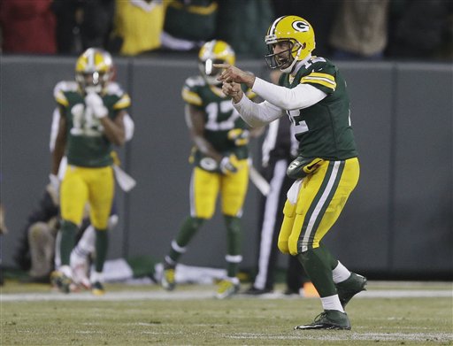 Packers ganan duelo de candidatos al Super Bowl