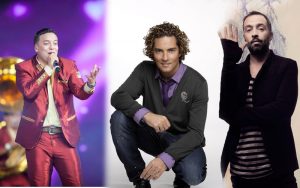 La Original Banda Limón, David Bisbal y Mario Domm serán reconocidos el 11 de marzo. Foto: Mixed Voces