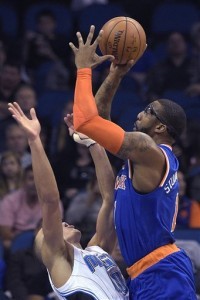 Amar'e Stoudemire, pívot de los Knicks de Nueva York 