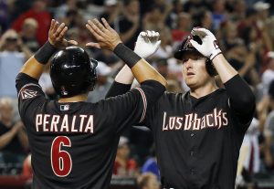 Mark Trumbo, David Peralta