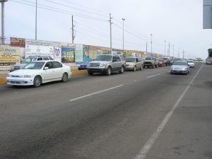 En San Luis Río Colorado-San Luis, Arizona, el tiempo de fila era de 50 minutos en Estándar y 35 en ReadyLane