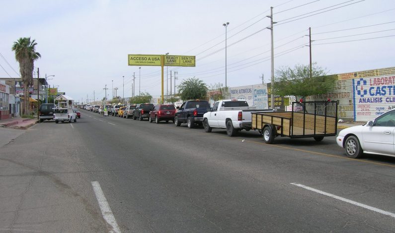 Otro carril se abre en aduana internacional de Agua Prieta