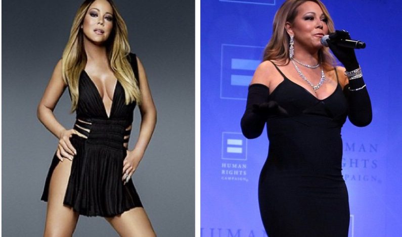 Mariah Carey se pasa con el Photoshop