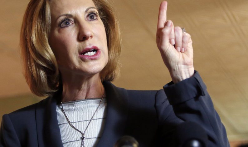 Republicana Carly Fiorina se dispone a competir con Hillary Clinton