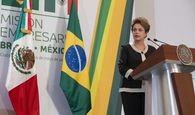 Ofrece Dilma Rousseff respaldo de Petrobras a Pemex