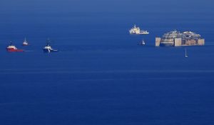 Los restos de la nave fueron detectados a unas 85 millas al noroeste de las costas libias. Foto: AP