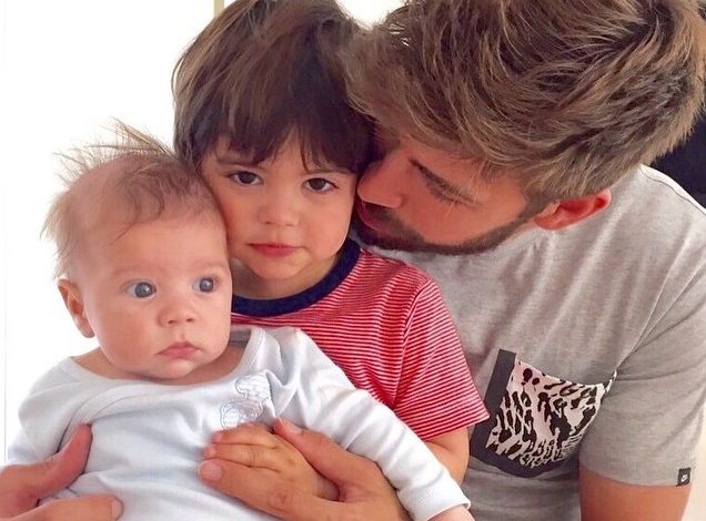 Gerard Piqué: Enamorado de sus niños