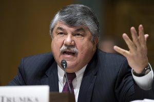 Richard Trumka, presidente de la Federación Estadunidense del Trabajo y Congreso de Organizaciones Industriales (AFL-CIO). Foto: AP 