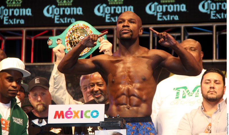 Mayweather lanza reto a De la Hoya