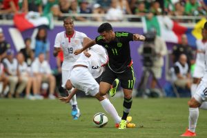 en partido amistoso de cara a la Copa Oro, celebrado en el Citrus Bowl. Foto: Notimex