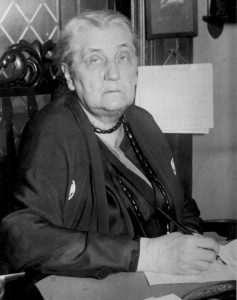 Las primeras propuestas del público incluyen a la ex primera dama Eleonor Roosevelt y Jane Addams (en la imagen), líder del movimiento para el sufragio femenino y Premio Nobel de la paz en 1931. Foto: AP