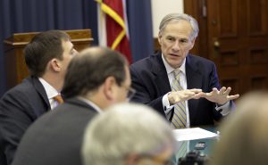 Greg Abbott, gobernador de Texas. Foto: AP