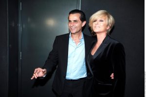 Humberto Zurita y su esposa, Christian Bach. Foto: Agencia Reforma