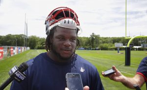 El tackle defensivo Malcom Brown. Foto: AP