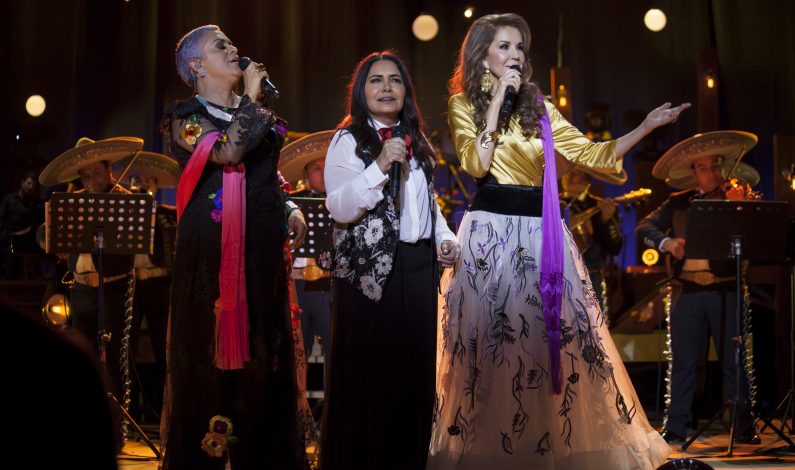 Guadalupe Pineda, Tania Libertad y Eugenia León, unen sus voces