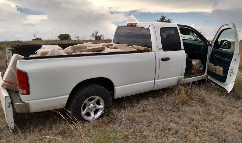 Decomisan una tonelada de marihuana en Sonoita