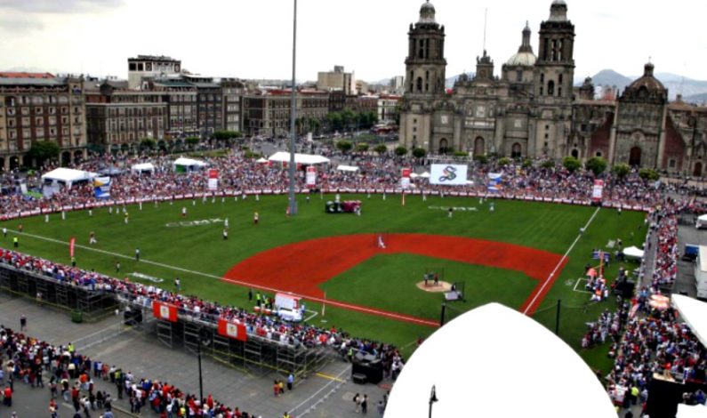 ¡Histórico! Home Run Derby en el Zócalo