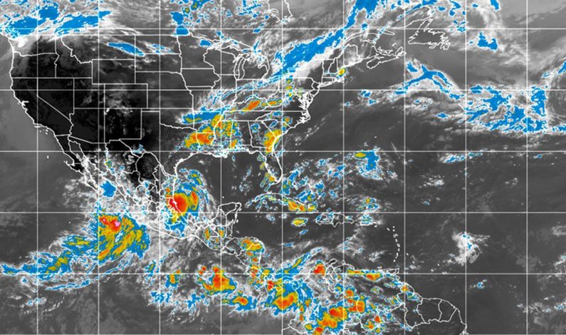 Se forma Blanca, la segunda tormenta del Pacífico