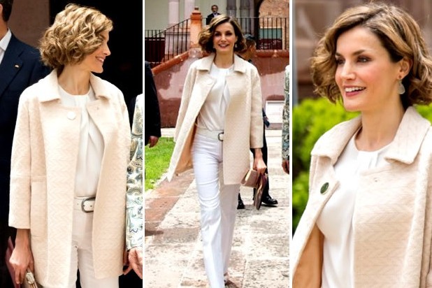 Letizia finaliza su “gira de estilo” por México