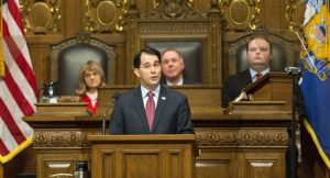 El 2 de julio del 2015 sus asistentes dijeron que Walker formalizará su aspiración a la candidatura presidencial republicana. Foto: AP