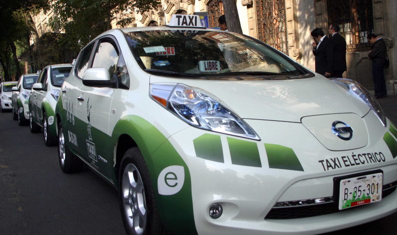 Taxis Cero Emisiones llegarán al DF