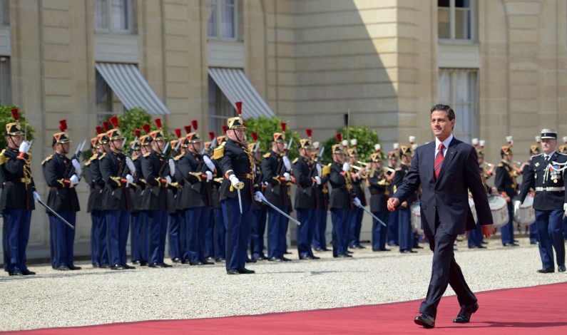 Arriba Peña Nieto a México procedente de Francia