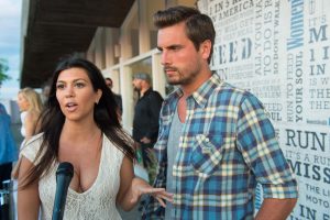 Scott Disick y Kourtney Kardashian 