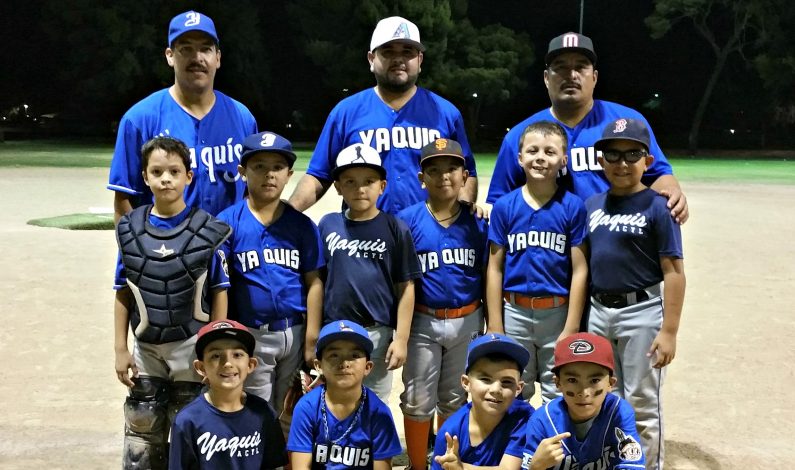 CYBL: Los LiL’ Yaquis mantienen su paso arrollador