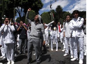 Los jóvenes exigen aumentar el número de cámaras de vigilancia en la zona, además de que haya elementos de seguridad de forma permanente. Foto: Agencia Reforma