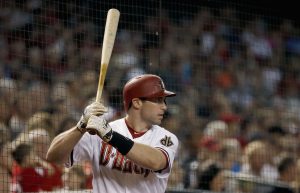 Paul Goldschmidt espera el lanzamiento durante el juego el lunes contra los Cardenales de San Luis. Foto: AP 