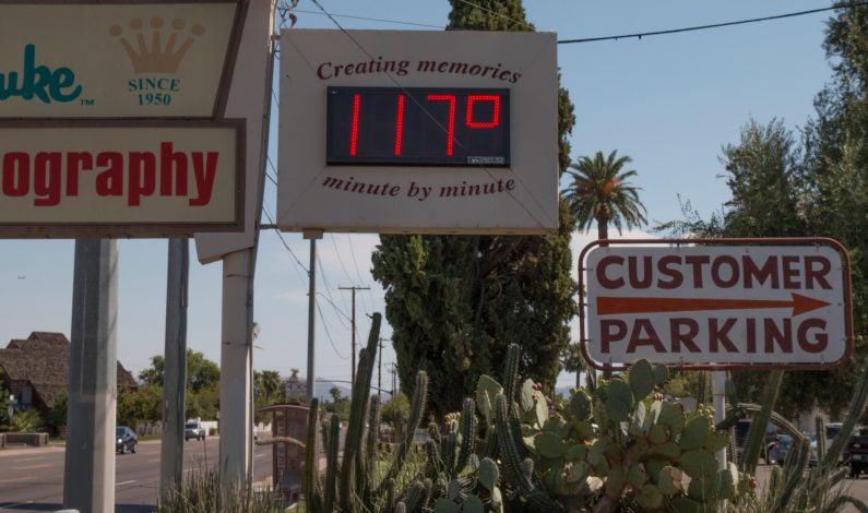 Nube de calor azota a Arizona