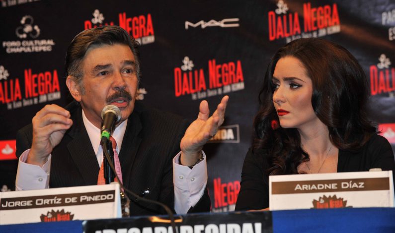 Ariadne Díaz y Érick Hayser protagonizan “La Dalia Negra”