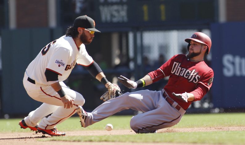 Diamondbacks sufren derrota ante Gigantes