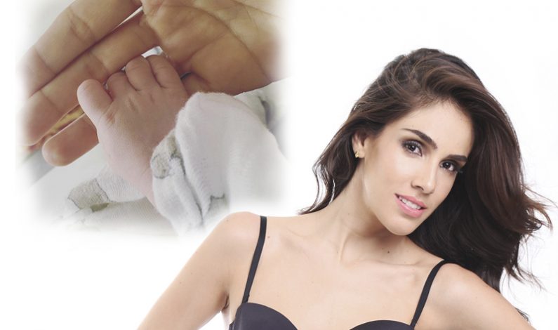 Sandra Echeverría debutó como mamá