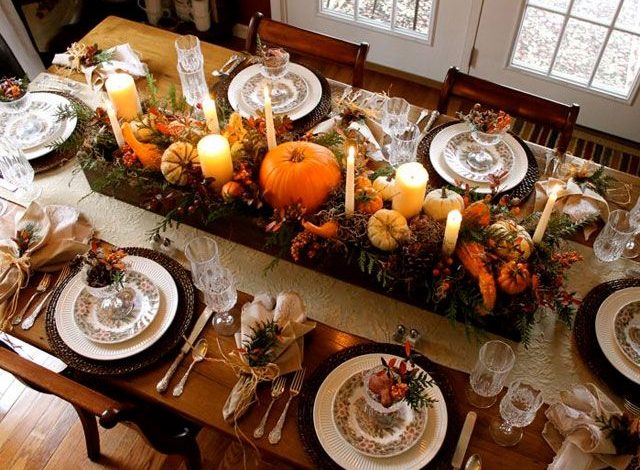 Ideas para decorar la mesa en Thanksgiving