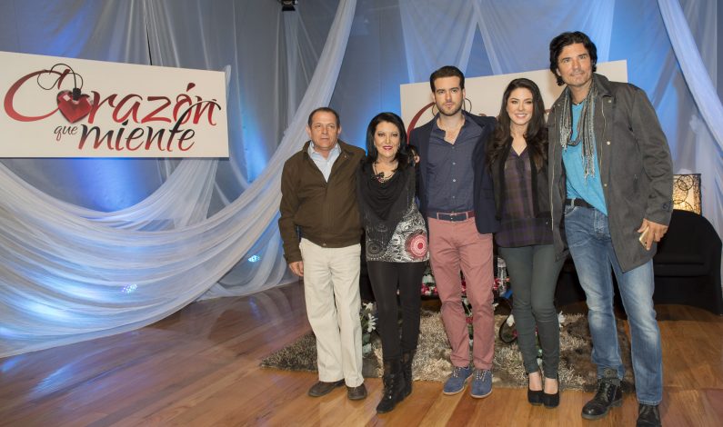 Presentan elenco protagónico de “Corazón que miente”