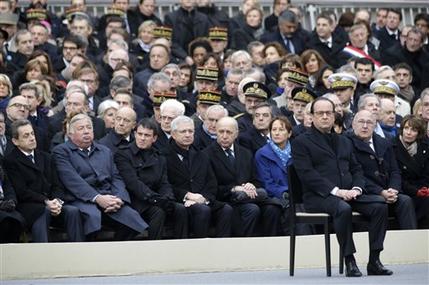 Francia conmemora a los muertos del 13 de noviembre