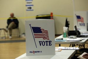 WESTPORT, CT - NOVEMBER 04: Voters turn out to cast their ballots at a polling station on November 4, 2014 in Westport, Connecticut. Around the country voters are turning out to decide the 2014 midterm elections. In Connecticut voters will decide on whether to keep Democratic Governor Dan Malloy who is currently in a dead heat with Republican Tom Foley. Polls show a tight race in many states with most analysts predicting that the Republicans are on track to make gains and possibly control the U.S. Senate. (Photo by Spencer Platt/Getty Images)