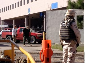 fue puesta a disposición del Agente del Ministerio Público Federal, en Nogales, Sonorao. Foto: Agencia Reforma