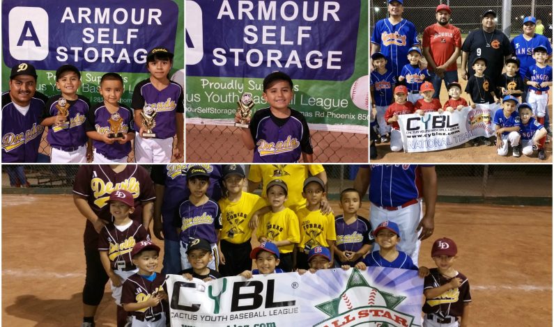 CYBL: Pequeñas estrellas brillaron en la División T-ball